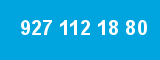 927 112 18 80 927 112 18 80